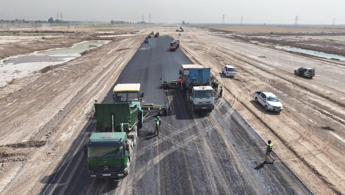 دائرة الطرق والجسور: تقدم مراحل العمل في مشروع انشاء الطرق الحولية والرابطة لمدينة علي الوردي جنوب بغداد